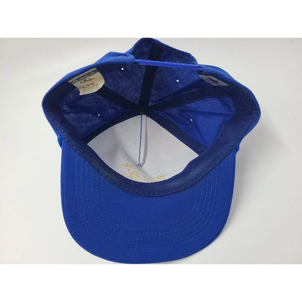 Vintage‎ Grapevine Opry Texas USA Outdoor Cap YoungAn Rope Snapback Hat Men Blue